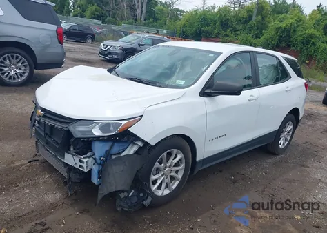 2020 Chevrolet Equinox Fwd Ls из США, поврежденный, VIN 3GNAXHEV7LS584596